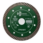 Алмазный диск Турбо по граниту 125x22,23 мм Trio-Diamond GRT732