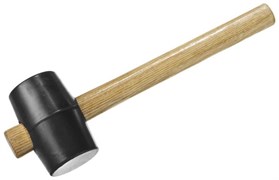 Черная резиновая киянка Зубр Мастер 230г 2050-40_z01