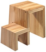 Деревянная стремянка-табурет Hailo U Designer stool 2 ступени 4452-001