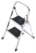 Стремянка сталь+алюминий Hailo K60 StandartLine 2 шир. ступени с ковриком 4392-801