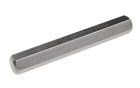 Удлиненная шестигранная бита HEX H10х75мм 10мм S2 JTC-1357510