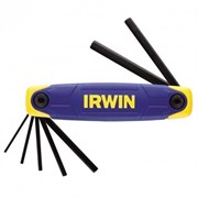 Складной набор шестигранных ключей Irwin 2,0-8,0 мм, 7шт T10765