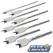 Набор перьевых сверл по дереву Irwin Blue Groove 4X Proset 12-32 мм, 8 шт 10506629