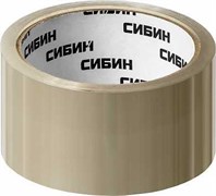 Прозрачная клейкая лента Сибин 48мм х 50м 12055-50-50_z02