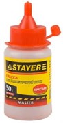 Красная краска Stayer для разметочных шнуров, 50г 0640-2_z01