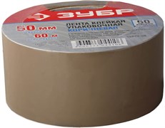 Коричневая клейкая лента Зубр Мастер 48мм х 60м 12033-50
