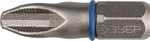 Торсионные крестовые биты Зубр Эксперт C1/4, PZ3x25мм, 2шт 26013-3-25-2