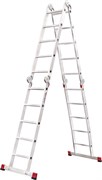 Алюминиевая лестница трансформер Новая Высота NV 332 4х4 3320404