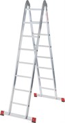 Алюминиевая двухсекционная лестница Новая Высота NV 331 2х8 3310208