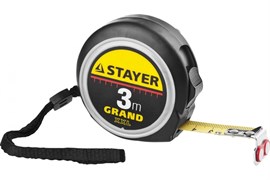 Рулетка Stayer Grand 3 м x 16 мм 3411-03-16