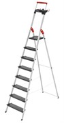 Стремянка 8 ступ. L100 TopLine, алюм., с лотком и выдвигающейся ручкой, Hailo, арт. 8050-807, шт