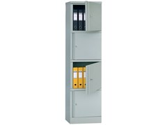 Офисный шкаф ПРАКТИК AM 1845/4 S20499181402