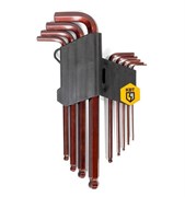 Набор шестигранных ключей с шаром КВТ КШ-9s