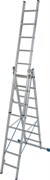 Алюминиевая трехсекционная лестница Krause Stabilo 3х8 133748/123923
