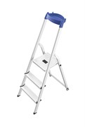 Стремянка L58E StandartLine 3 ступени алюм., с лотком д.инструментов, Hailo, арт.8158-327, шт