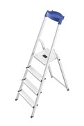 Стремянка L58E StandartLine 4 ступени алюм., с лотком  д.инструментов, Hailo, арт.8158-427, шт
