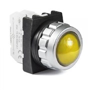 Сигнальная арматура EMAS жёлтая со светодиодом 12-30V AC/DC, 30мм H080XS