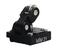 Пластмассовая консоль EMAS с металлическим роликом D=14мм LD23MIM311