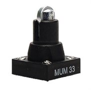 Пластмассовая консоль EMAS с металлическим продольным роликом D=13мм LD23MUM331