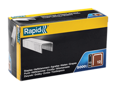Тонкие широкие скобы RAPID тип 80 (12 / ВеА 80 / Prebena A / Senco AT) 10 мм 5000 шт