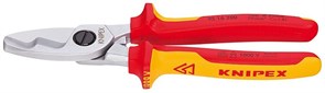 Диэлектрический кабелерез Knipex с двойными режущими кромками KN-9516200