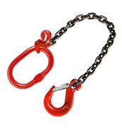 Строп цепной TOR 1СЦ г/п 2,0 т 10,5 м с укорачивающими крюками, шт