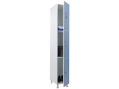 Шкаф для раздевалок ПРАКТИК WL 13-30 голубой/белый S35599635338