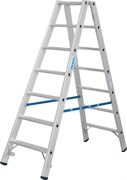 Двухсторонняя стремянка Krause Stabilo со ступенями R13 2x7 136176