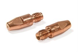 Наконечник контактный токосъемный HUGONG MB36/50, M8x30x0,9mm.(Медь-Хром-Цирконий) (упак. 10 шт.) / MB36/50 Contact Tips M8x30x0,9mm(.030") CuCrZr