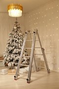 Двухсторонняя алюминиевая стремянка Эйфель Восьминог 205
