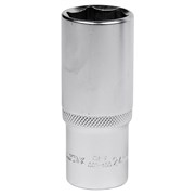 Головка торцевая глубокая шестигранная 1/2", 24 мм МАСТАК 001-40024 001-40024