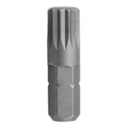 Вставка (бита) торцевая 1/4", Spline, М4, 25 мм KING TONY 102504M Tony
