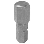 Вставка (бита) торцевая 1/4", Hex, 10 мм, 25 мм KING TONY 102510H Tony