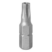 Вставка (бита) торцевая 1/4", Torx, T20, 25, с отверстием KING TONY 102520U Tony