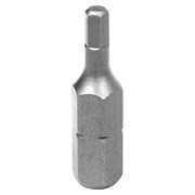 Вставка (бита) торцевая 1/4", Hex, 2,5 мм, 25 мм KING TONY 102525H Tony