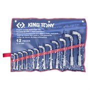 Набор торцевых L-образных ключей, 8-24 мм, 12 предметов KING TONY 1812MR TONY