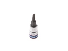 Насадка (бита) торцевая 1/4", Slotted, 4х0,8 мм, L = 37 мм  KING TONY 203204 Tony