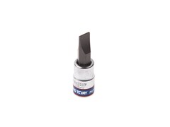 Насадка (бита) торцевая 1/4", Slotted, 7х1,2 мм, L = 37 мм  KING TONY 203207 Tony