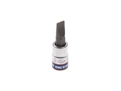 Насадка (бита) торцевая 1/4", Slotted, 6,5х1,2 мм, L = 37 мм  KING TONY 203265 Tony