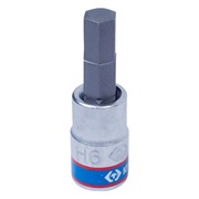 Насадка (бита) торцевая 1/4", Hex, 6 мм, L = 37 мм KING TONY 203506 TONY