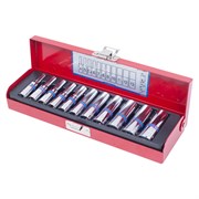 Набор глубоких торцевых головок King Tony 1/4"DR, 4-13 мм, 11 предметов 2511MR
