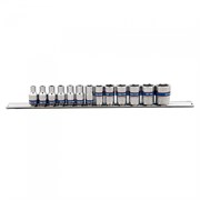 Набор торцевых головок 1/4", шестигранные, 4-14 мм, 13 предметов KING TONY 2513MR Tony