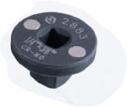 Переходник 1/4">3/8", тонкий, магнитный KING TONY 2883 TONY