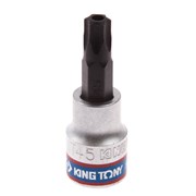 Насадка (бита) торцевая 3/8", Torx, T45, L = 50 мм, с отверстием KING TONY 302745 Tony