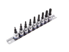 Набор торцевых насадок 3/8", Torx, Т10-Т50 мм, L = 50 мм, 9 предметов KING TONY 3109PR8 Tony