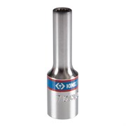Головка торцевая глубокая двенадцатигранная 3/8", 7 мм KING TONY 323007M Tony