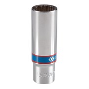 Головка торцевая глубокая двенадцатигранная 3/8", 15 мм KING TONY 323015M Tony