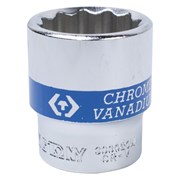 Головка торцевая стандартная двенадцатигранная 3/8", 20 мм KING TONY 333020M TONY