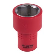 Головка торцевая диэлектрическая шестигранная 3/8", 21 мм KING TONY 3335VE21M TONY