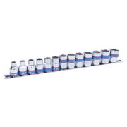 Набор торцевых головок 3/8", шестигранные, 7-19 мм, 13 предметов KING TONY 3513MR TONY
